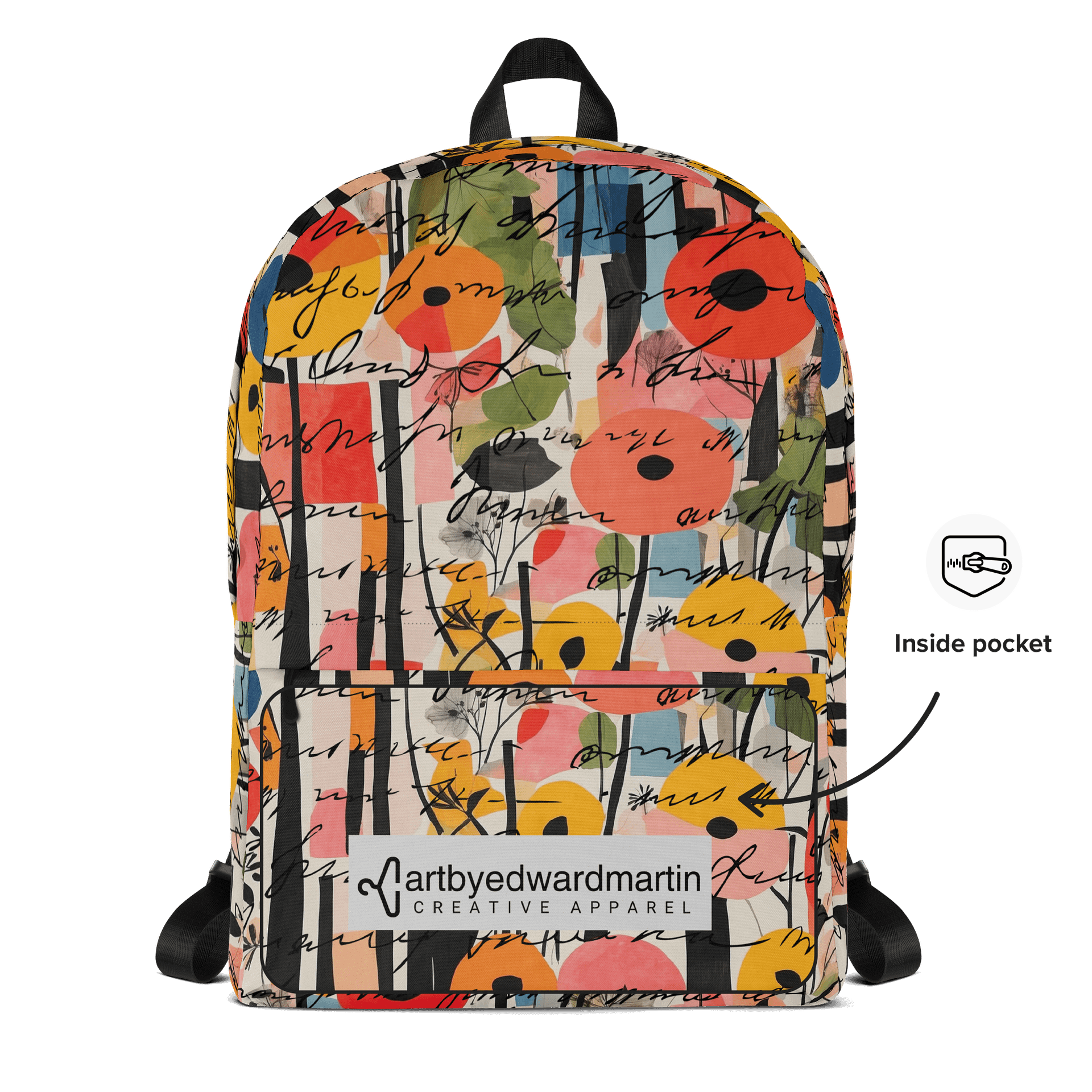 Floral Fusion All-Over Print Backpack product image (5)