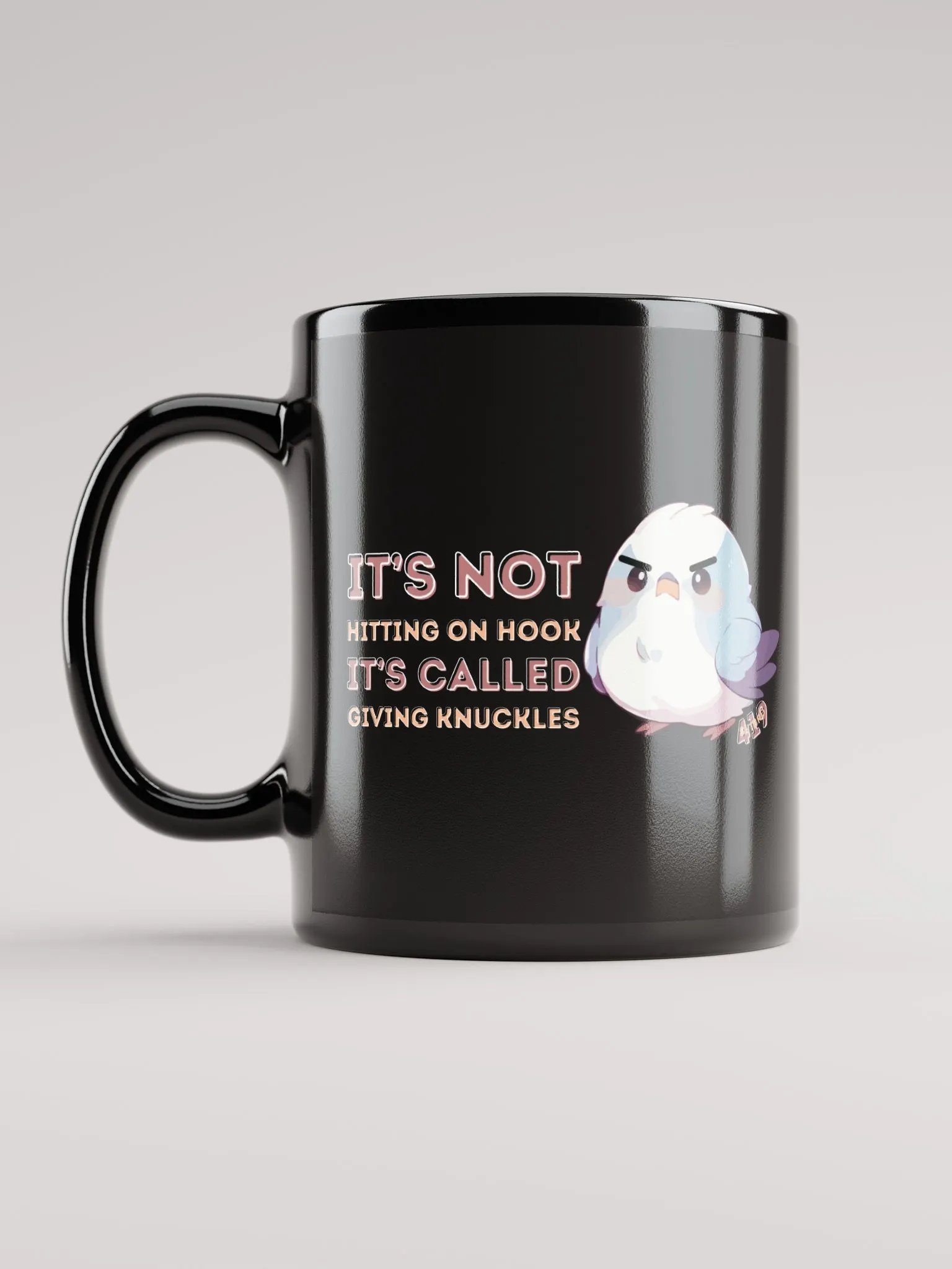 Giving Knuckles Black Mug product image (11)