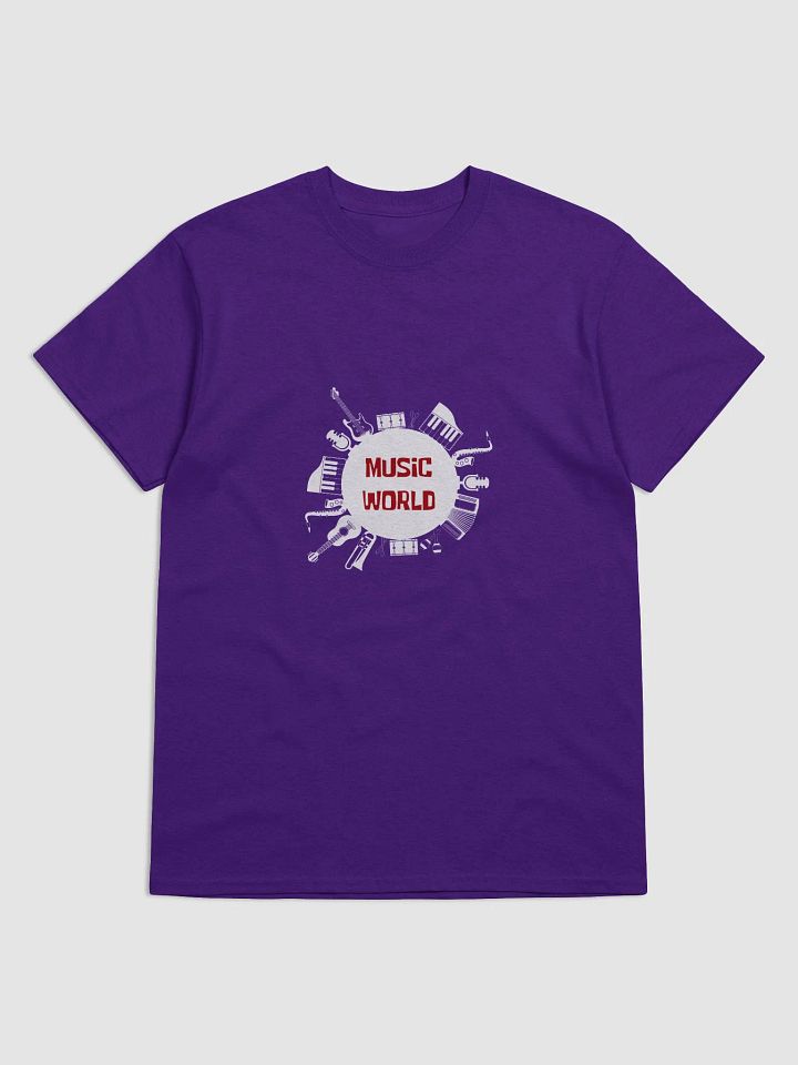 Music World | Instrument-Themed Design T-Shirt product image (5)
