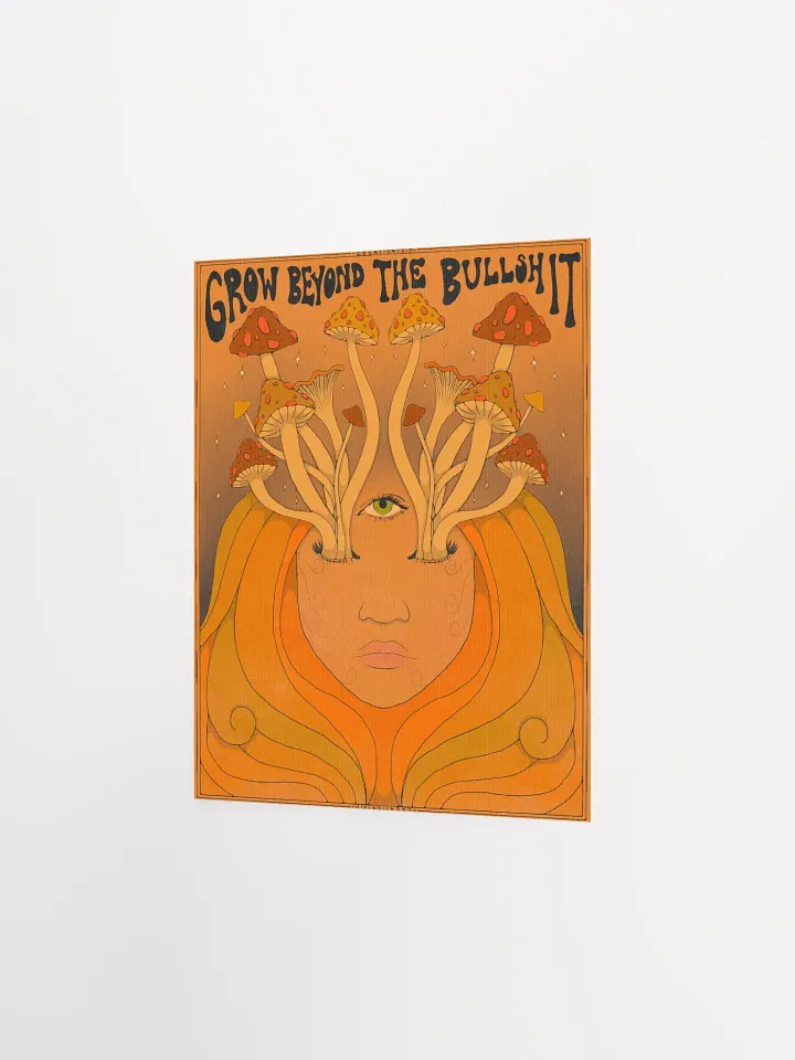 Matte Poster - Grow Beyond The BS product image (1)