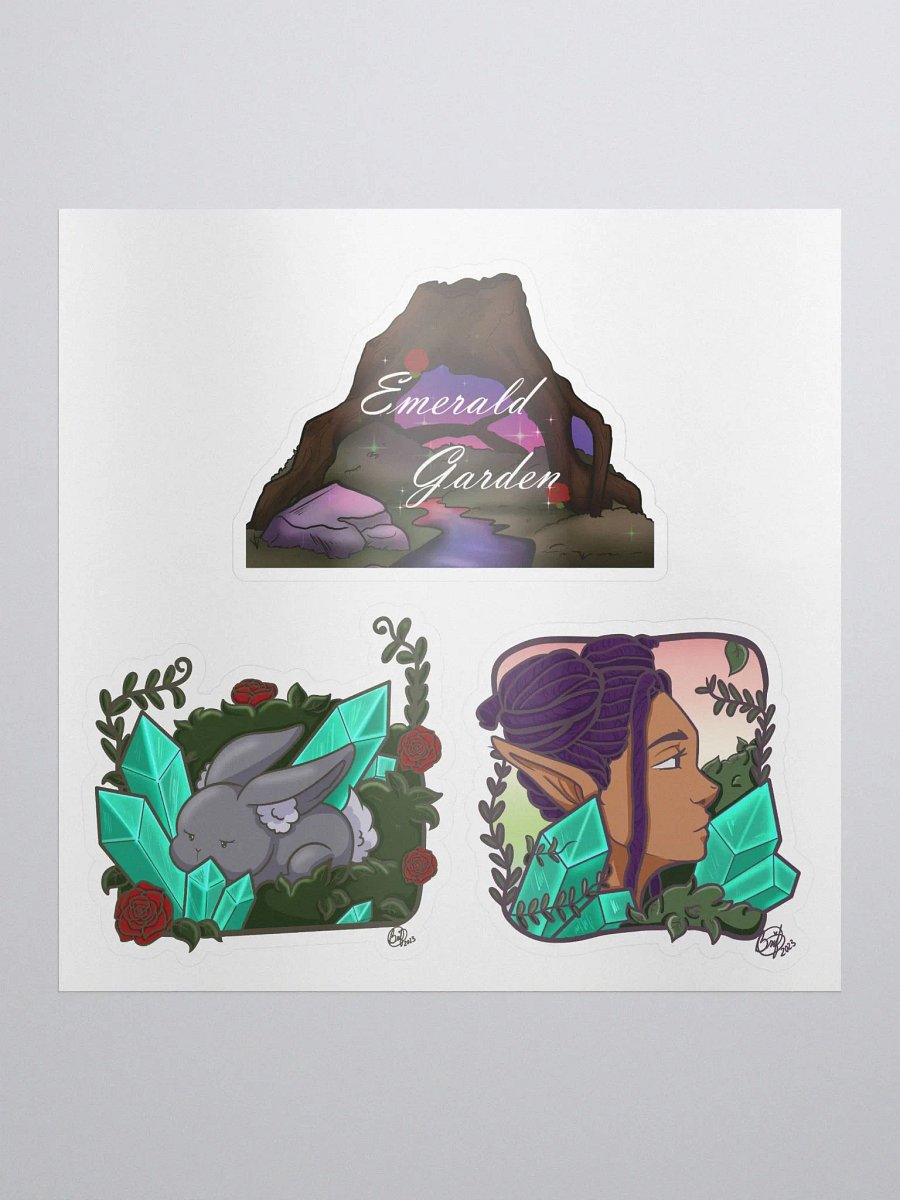 Emerald Garden stickers product image (1)