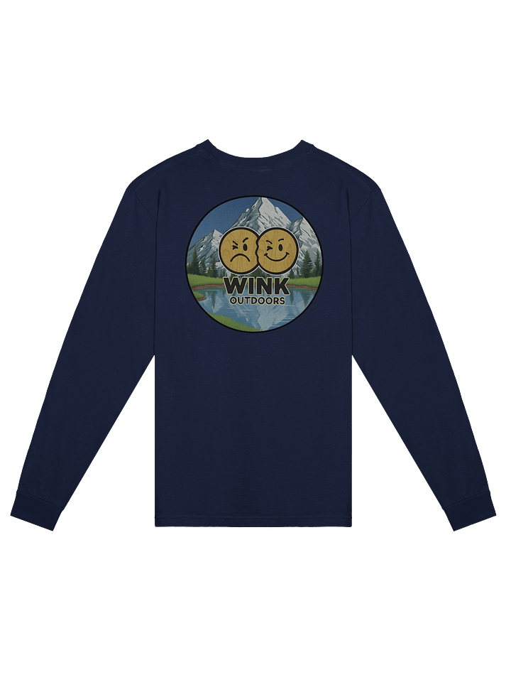 Wink Outdoors Mountain Logo Long Sleeve Shirt product image (2)