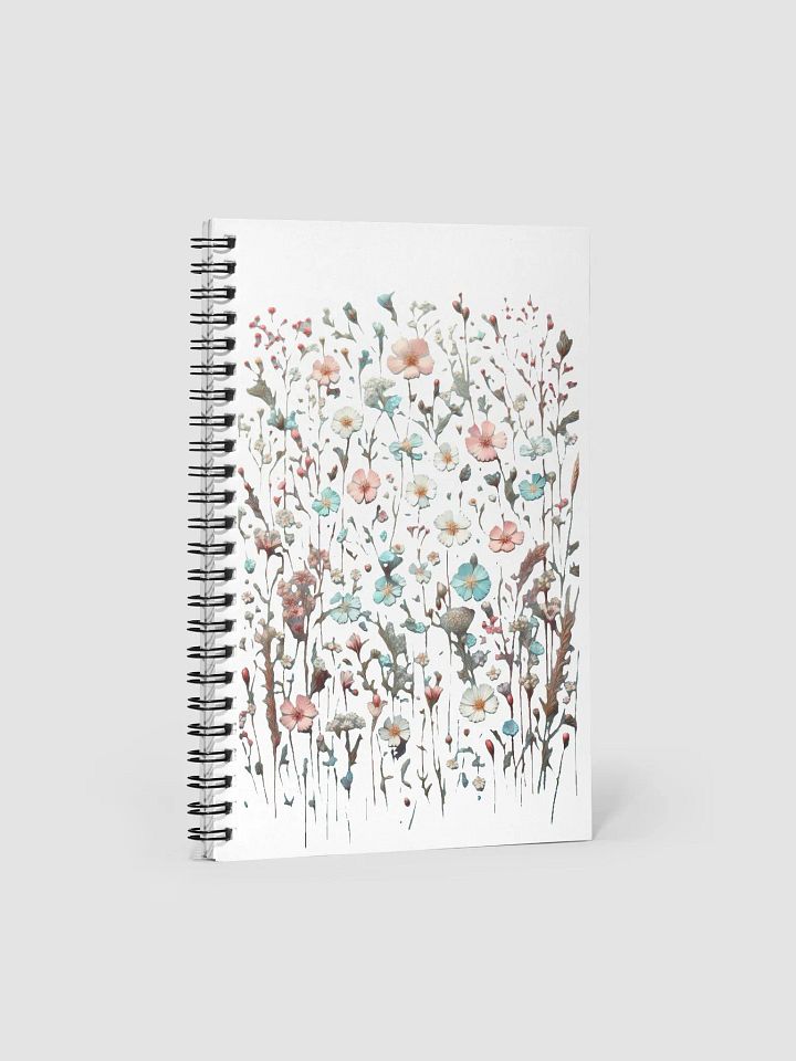 wildflowers vintage spiral notebook product image (1)