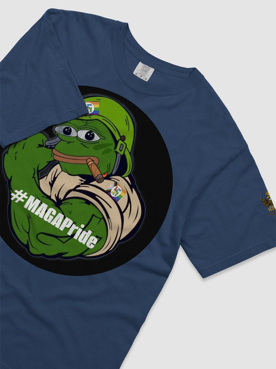 🤍💪🐸 #MAGAPride™ Contrast Tee – Whiteout and Proud Edition (Also In a Spectrum of Colors Including White) product image (26)