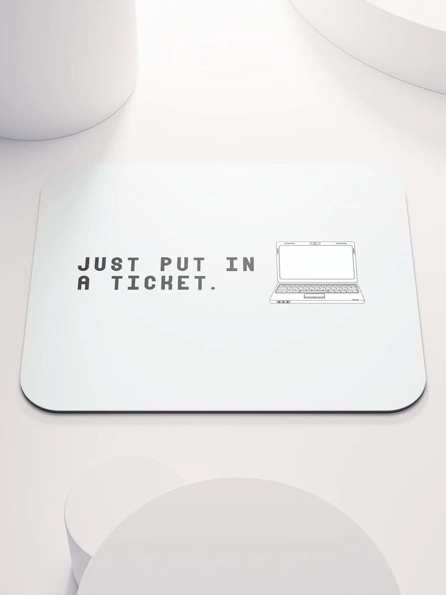 Ticket Mouse Pad product image (1)