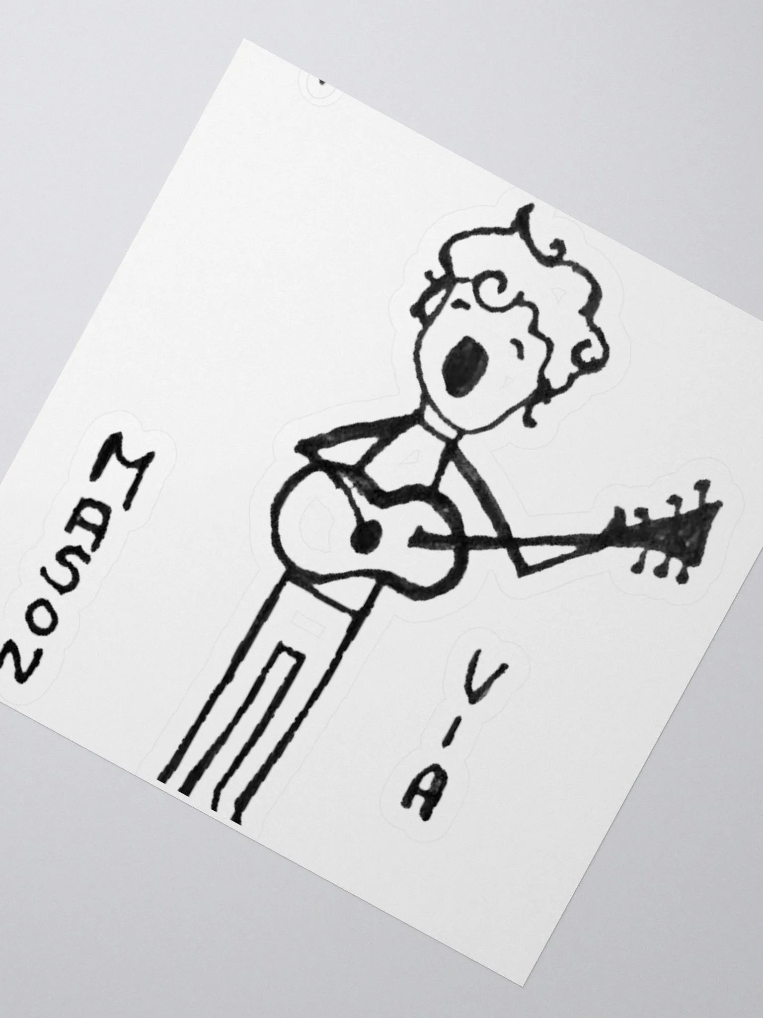 cartoon mason sticker product image (2)