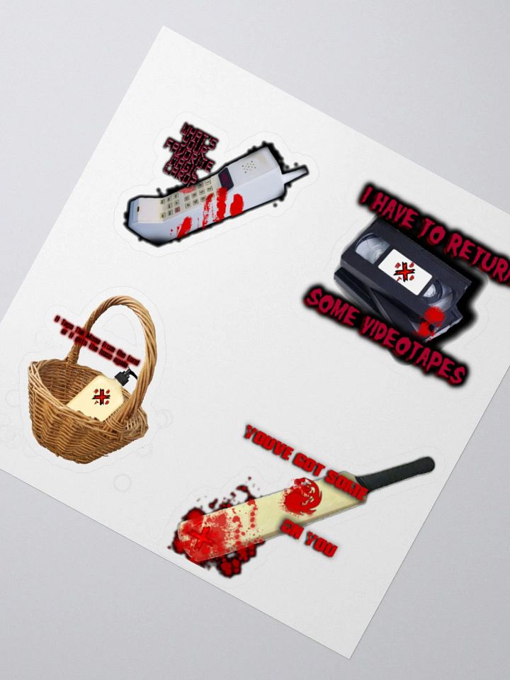 Horror Movie Themed stickers! product image (3)
