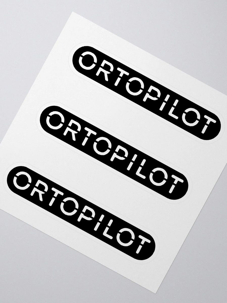 ORTOPILOT LOGO STICKERS product image (2)