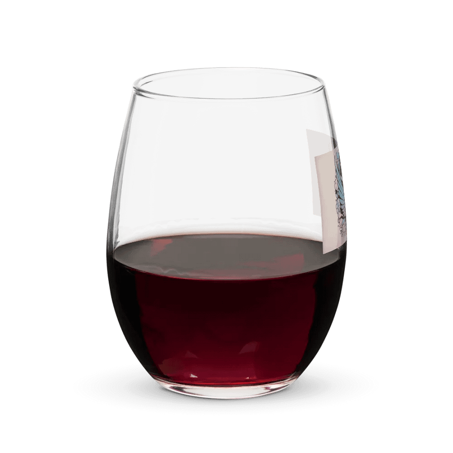 Celestial Wings Stemless Wine Glass product image (8)