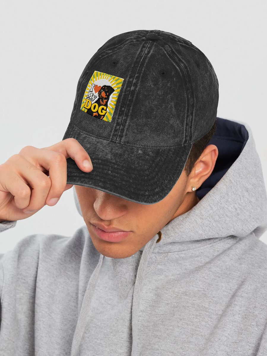 Rottweiler Love Dad Hat product image (28)
