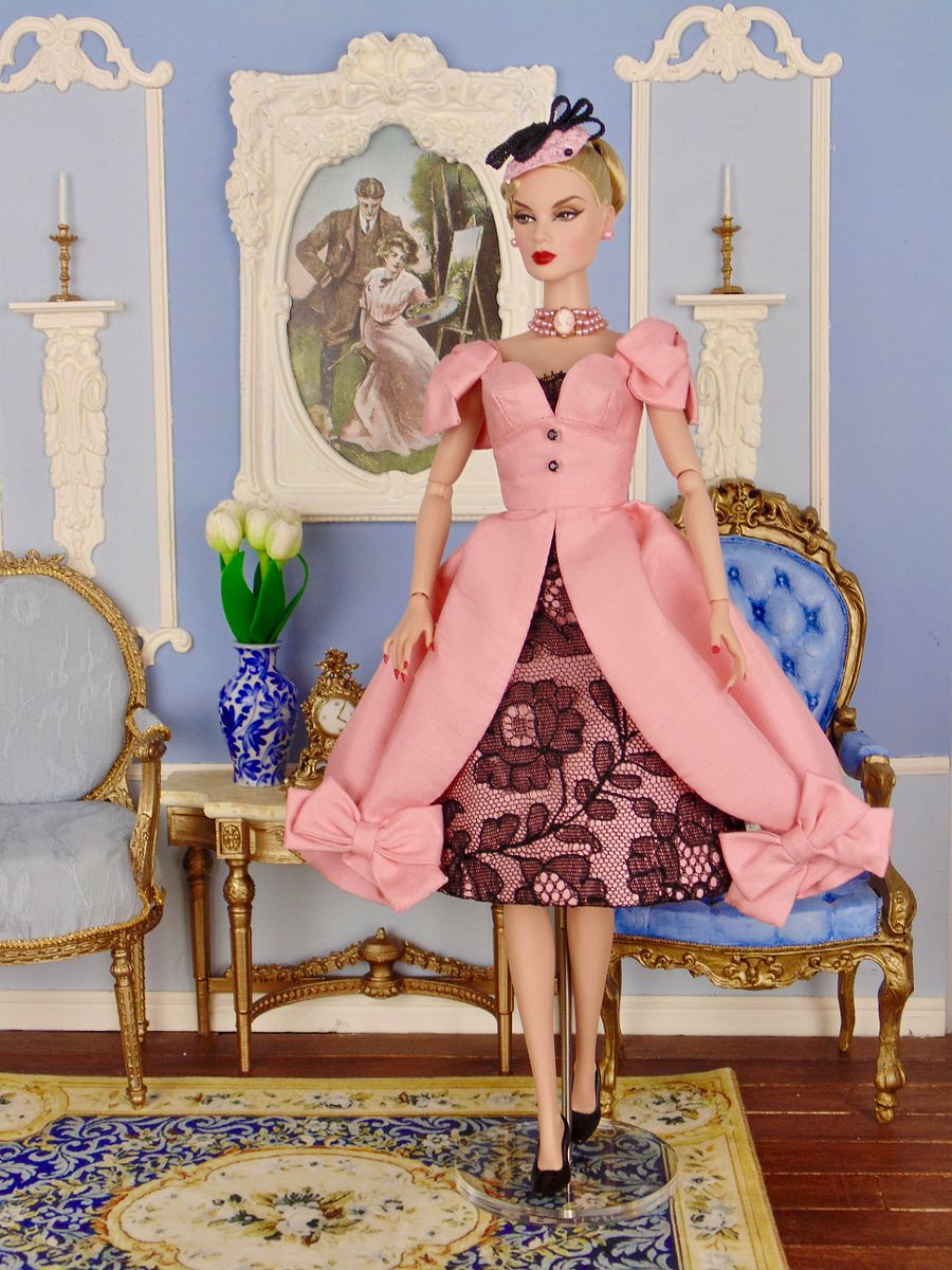 Colette Blush OOAK fashion for 12” fashion dolls product image (2)