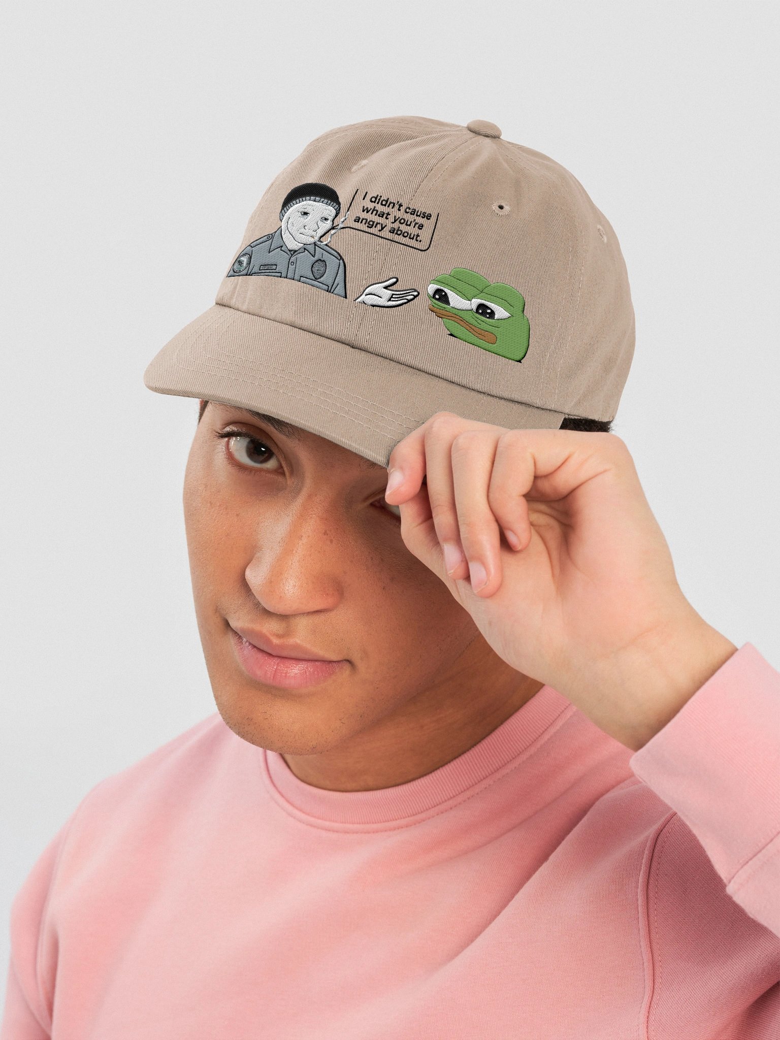 Officer counseling inmate hat product image (29)