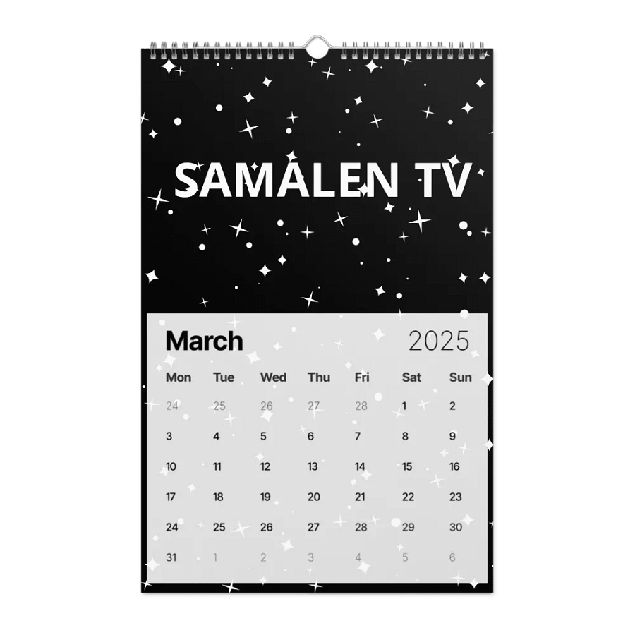 CALENDAR 2025 SAMALEN TV product image (9)