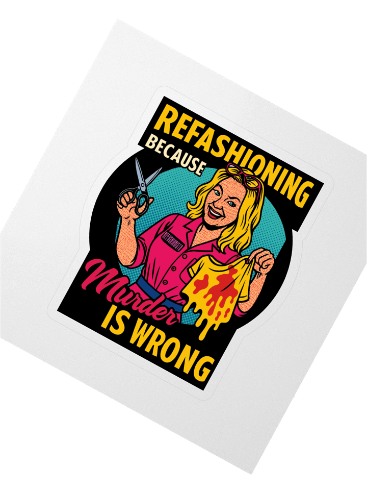 Refashion Instead Sticker product image (2)