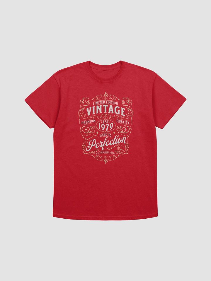 'Limited Edition Vintage Aged to Perfection:1979' Unisex T-Shirt product image (1)