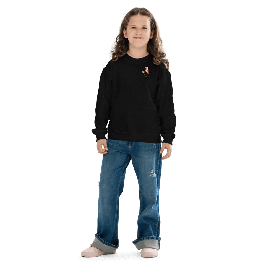 Divine Youth Sweatshirt - GOD FIRST Edition product image (13)