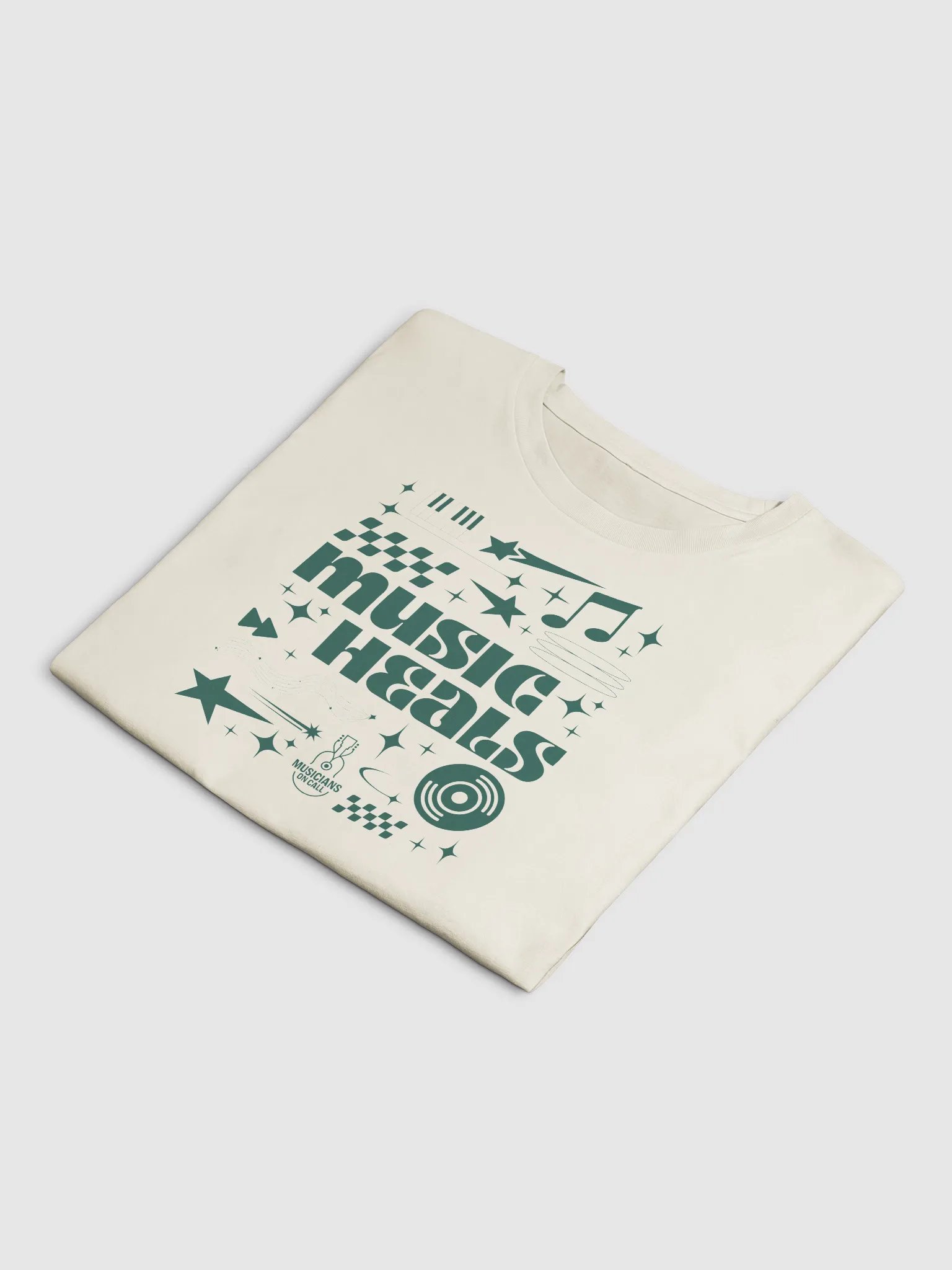 90s Music Heals Crop Tee product image (4)