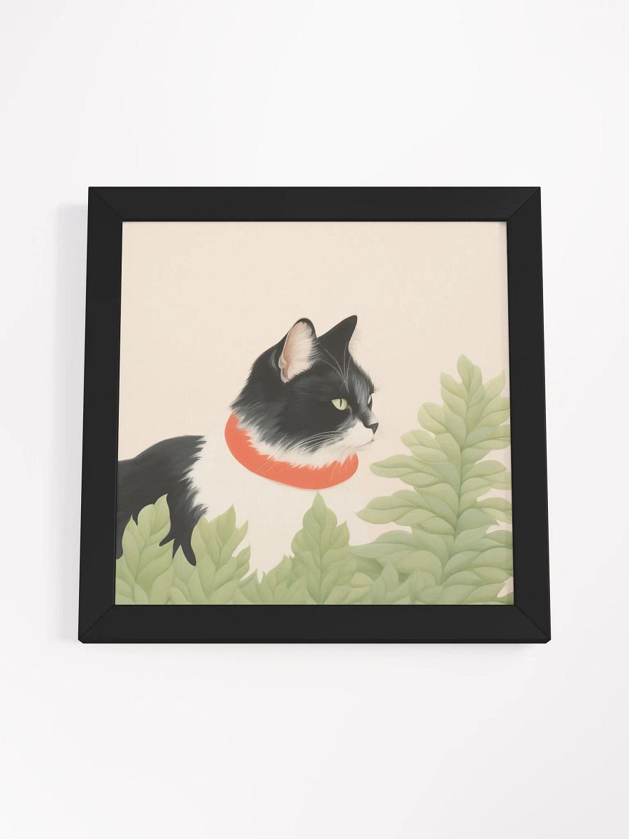 Whiskers and Leaves Framed Matte Poster product image (27)