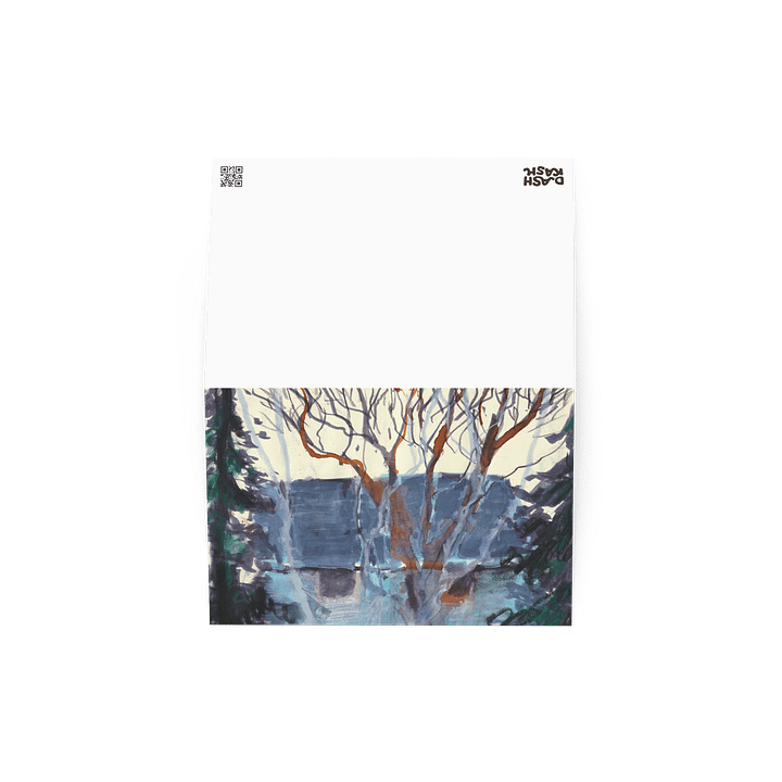 A View from the Window Greeting Card – Original Sketchbook Art product image (2)