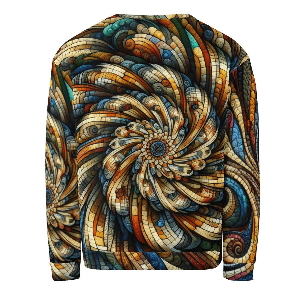 Colorful Patterns - All-Over Unisex Sweatshirt #2 product image (3)