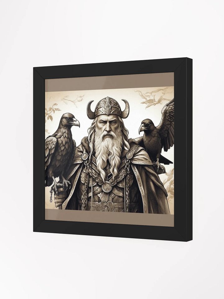 “Odin’s Watch: Huginn & Muninn Framed Legacy Art” product image (23)