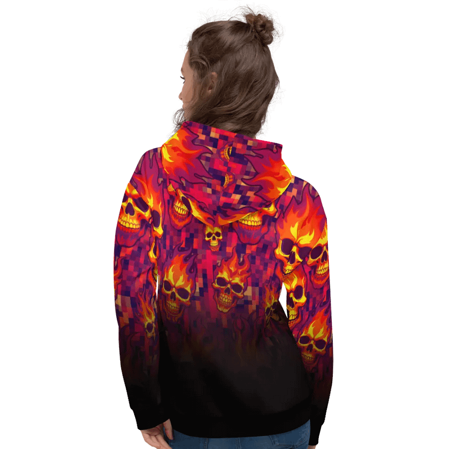 Neon Pixel Inferno Skulls (Poison) product image (7)
