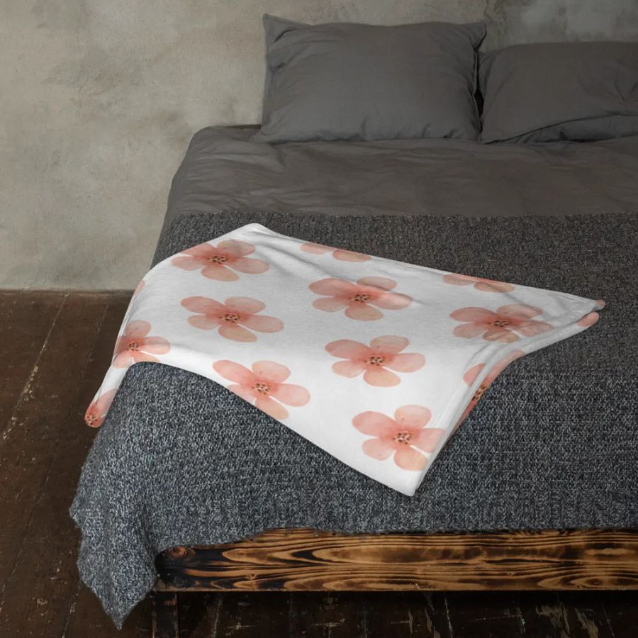 Blossom Bliss Throw Blanket product image (23)