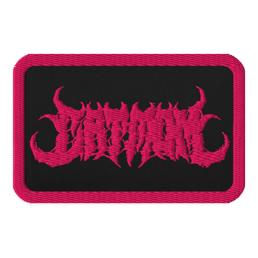Crimson Chaos Embroidered Patch product image (1)