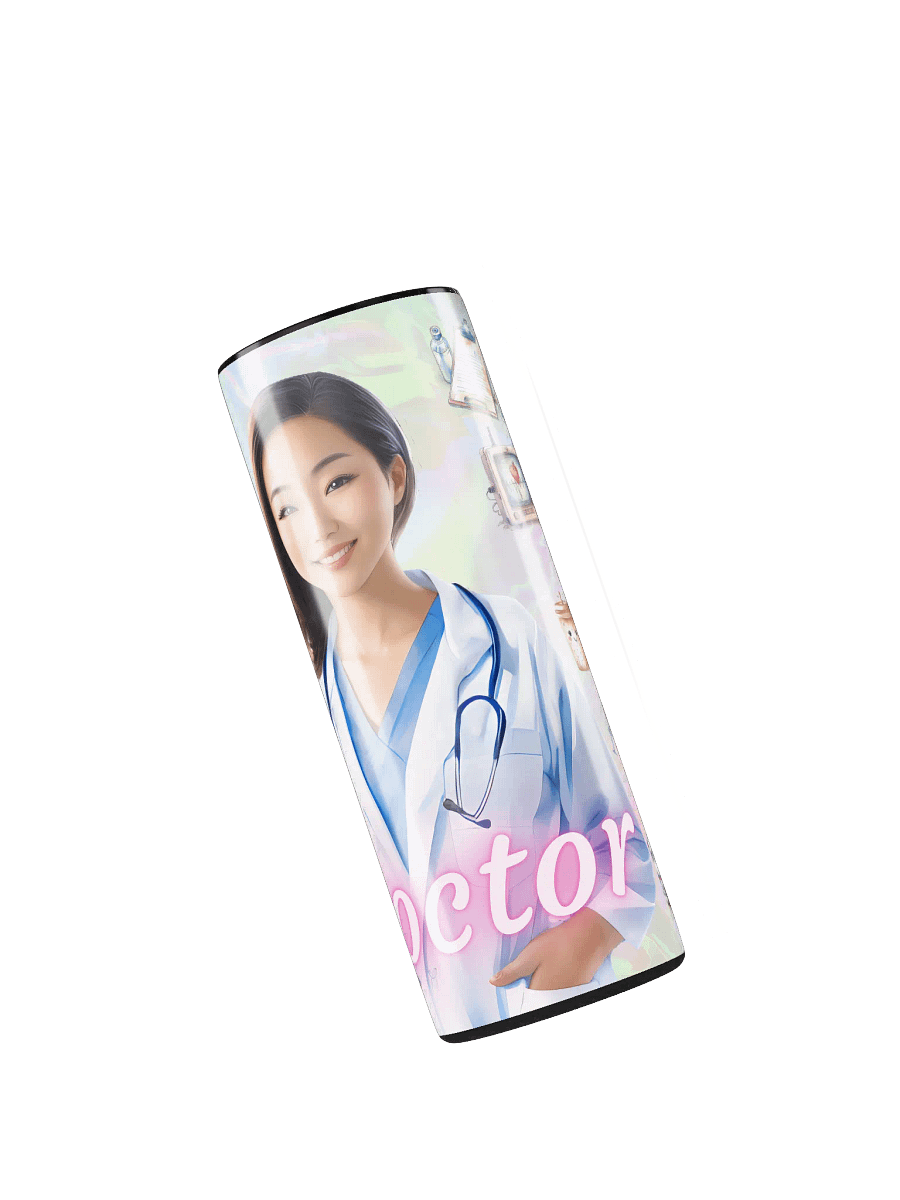 Asian Doctor 20 oz Skinny Stainless Steel Tumbler product image (4)