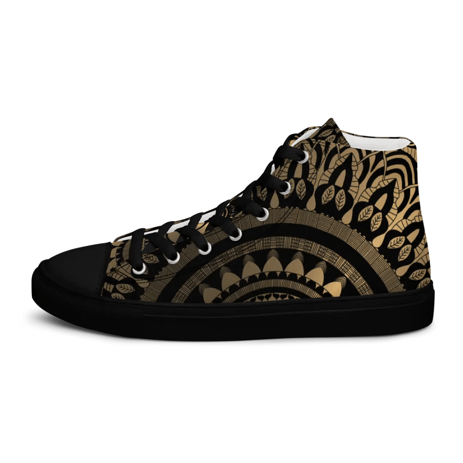 Mystic Mandala Men's High Tops product image (8)
