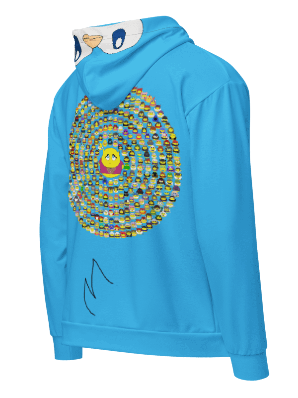 Eddie Pengu Zip Up Hoodie product image (3)