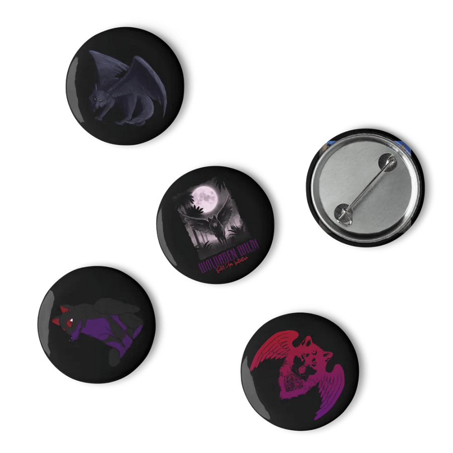 Wolvaren Button Pins Set product image (12)