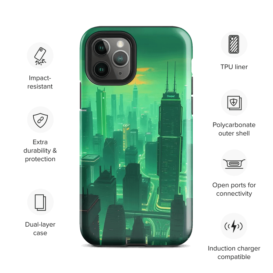 Jade Metropolis - iPhone Tough Case product image (28)