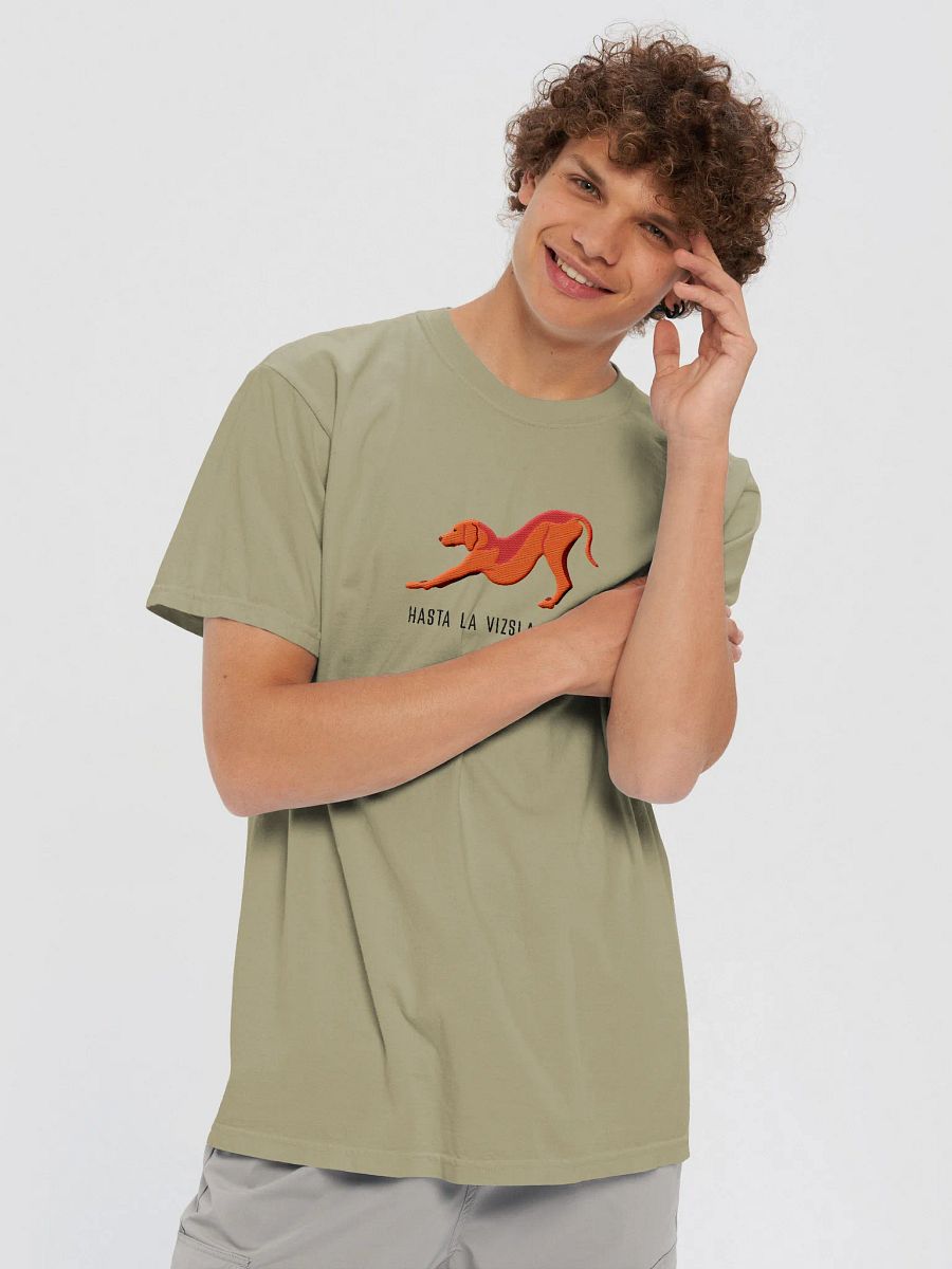Hasta La Vizsla, Baby T-Shirt(Embroidered) of a Vizsla product image (21)