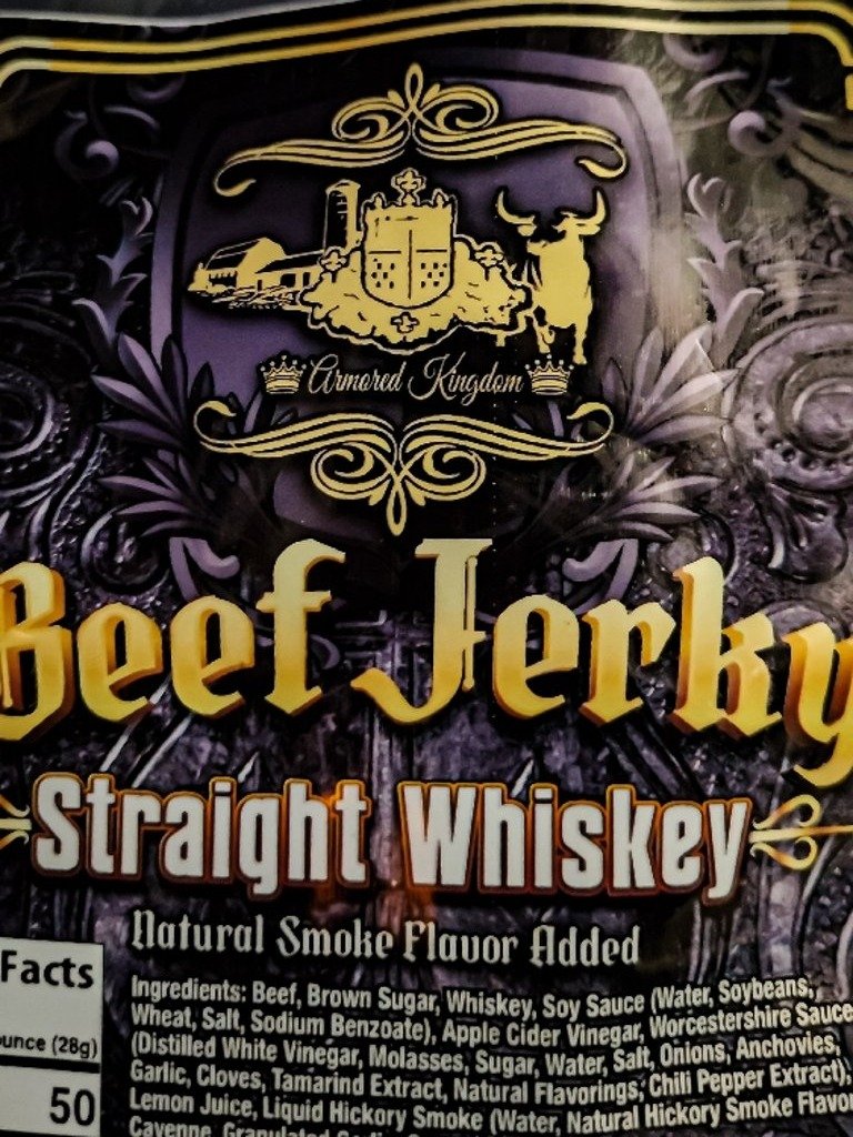 The Armored Kingdom Straight Whiskey Jerky product image (4)