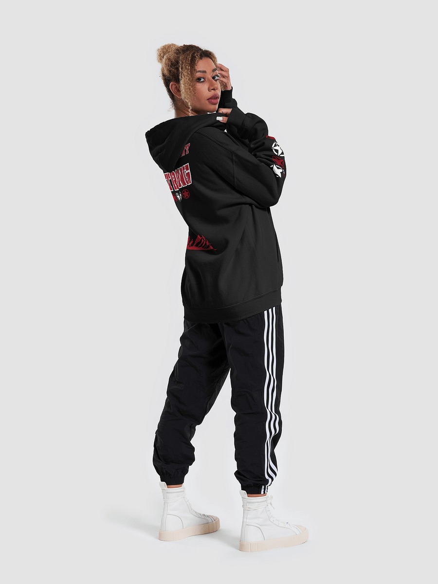 #TeNN4OURARMY Hoodie Red & White product image (24)