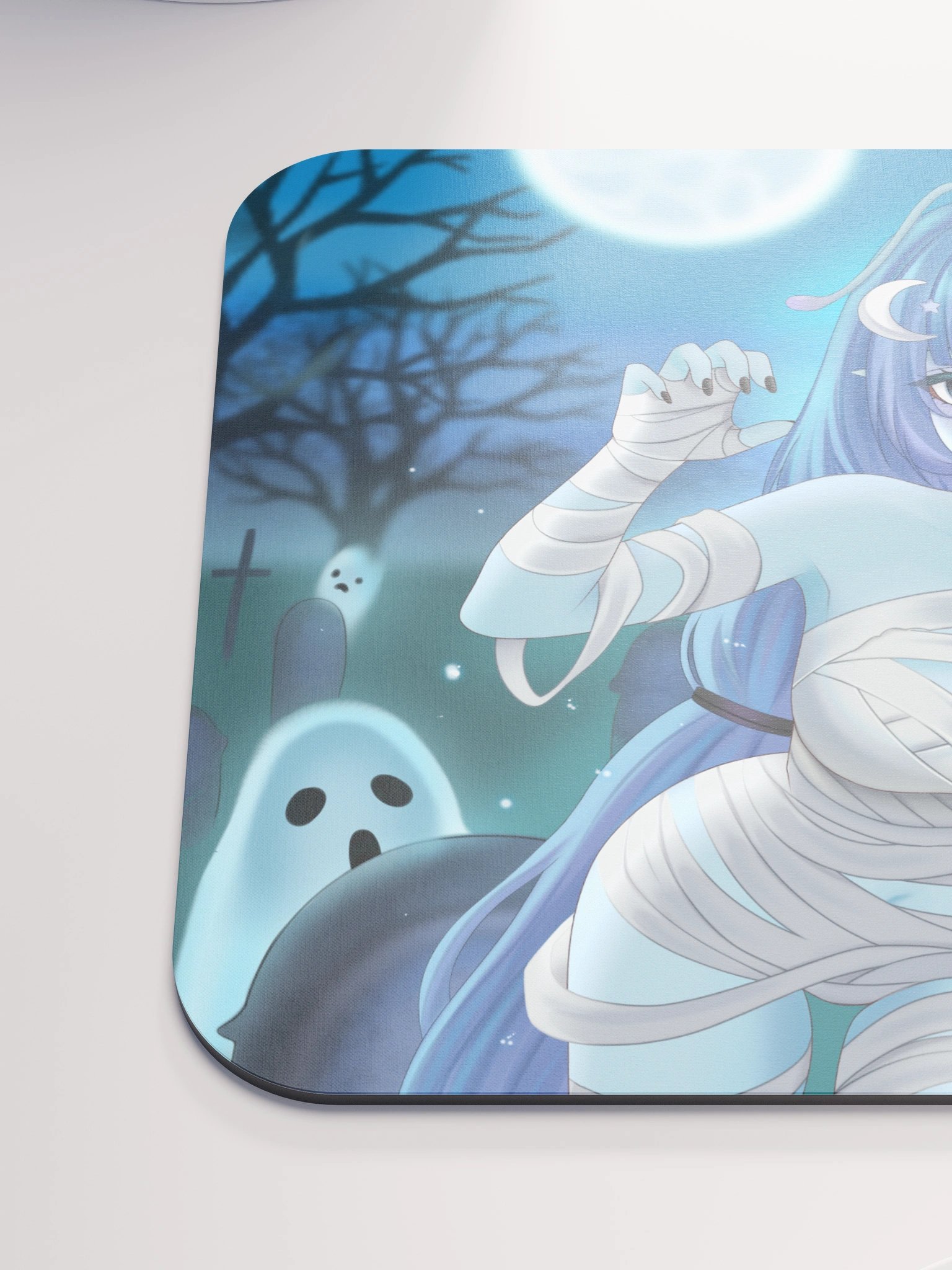 Starry Mummy Graveyard (Twintails) Standard Flat Mouse Pad product image (6)