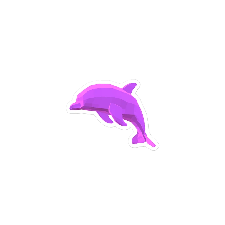 3D Dolphin Magnet 3