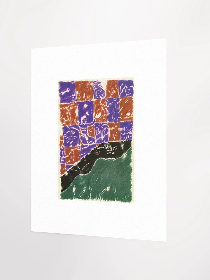 Man over the Grave 01.20.90 Print product image (2)