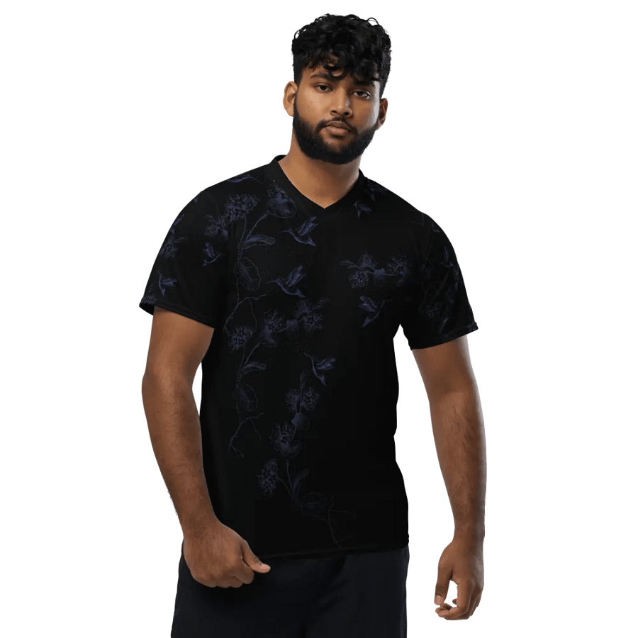 T shirt all over print hummingbird design product image (1)
