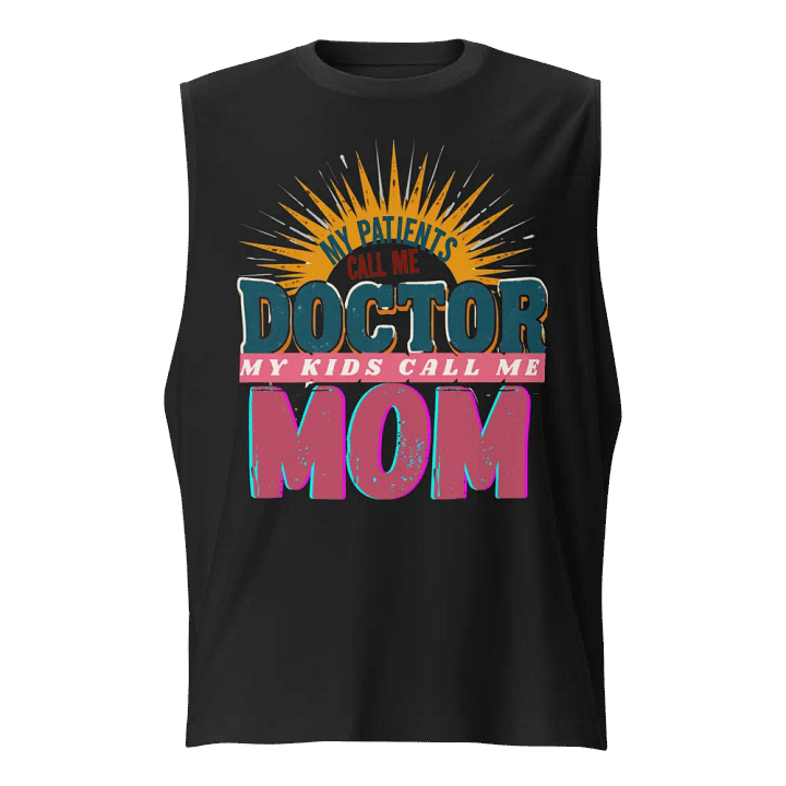 Doctor Mom Sunburst Muscle Tank product image (1)