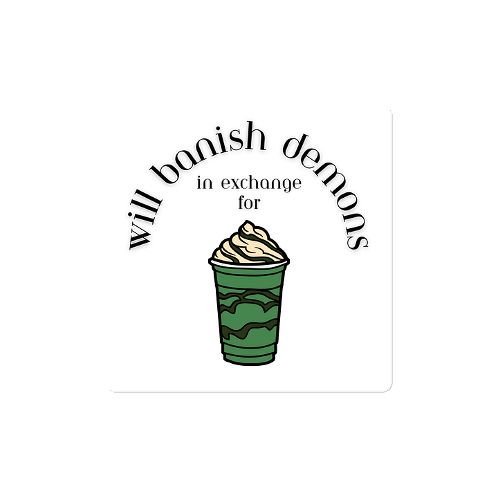 Double-shot peppermint frappe magnet product image (2)