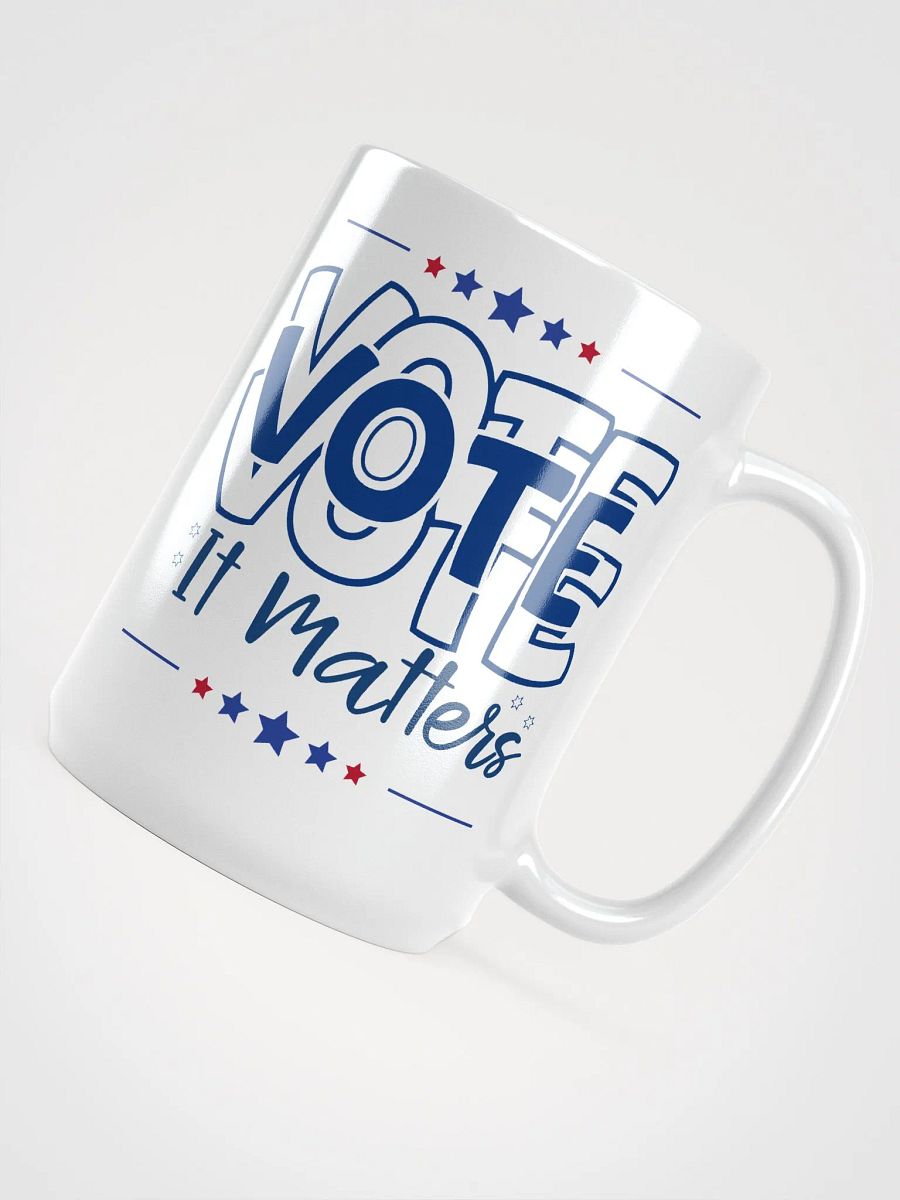 Vote It Matters Election 2024 Voting Patriotic USA Civic Engagement Mug product image (4)