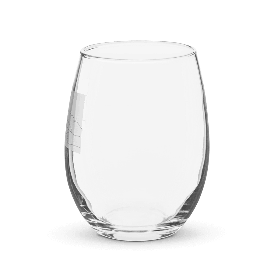Gilbert Peak wine glass (plain sketch) product image (3)