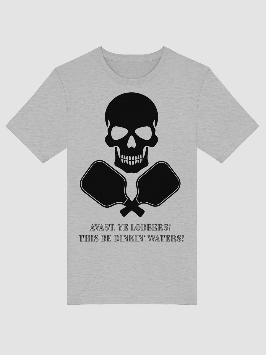 "Dinkin’ Waters" Pirate Pickleball Shirt – Skull & Cross Paddles product image (5)