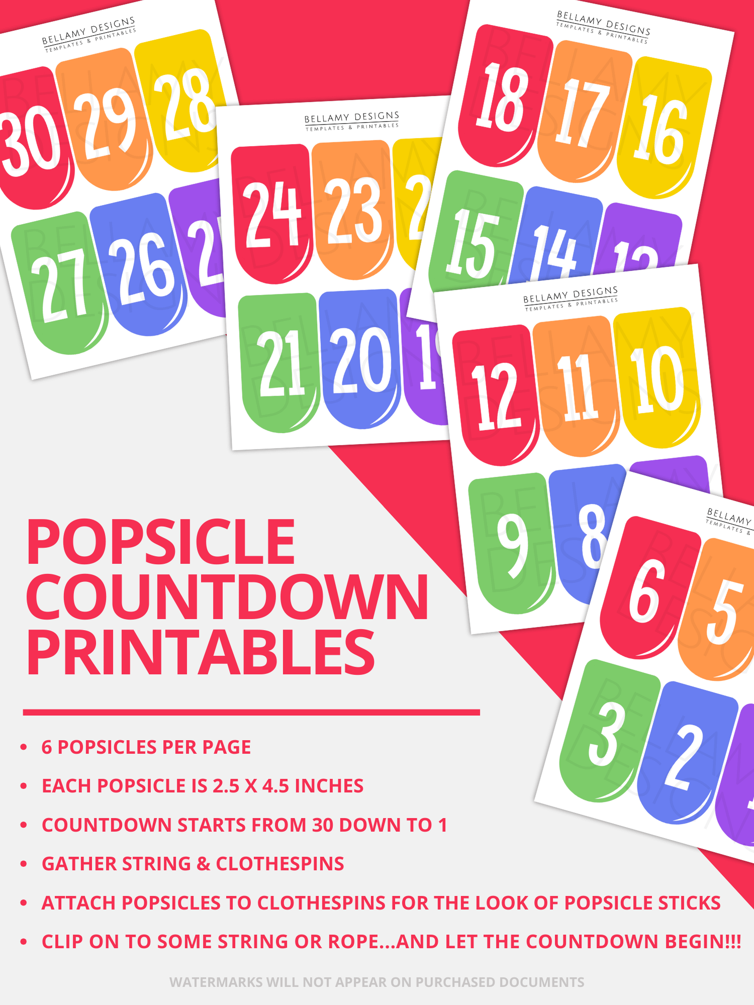 Countdown to Summer Vacation Printable product image (3)