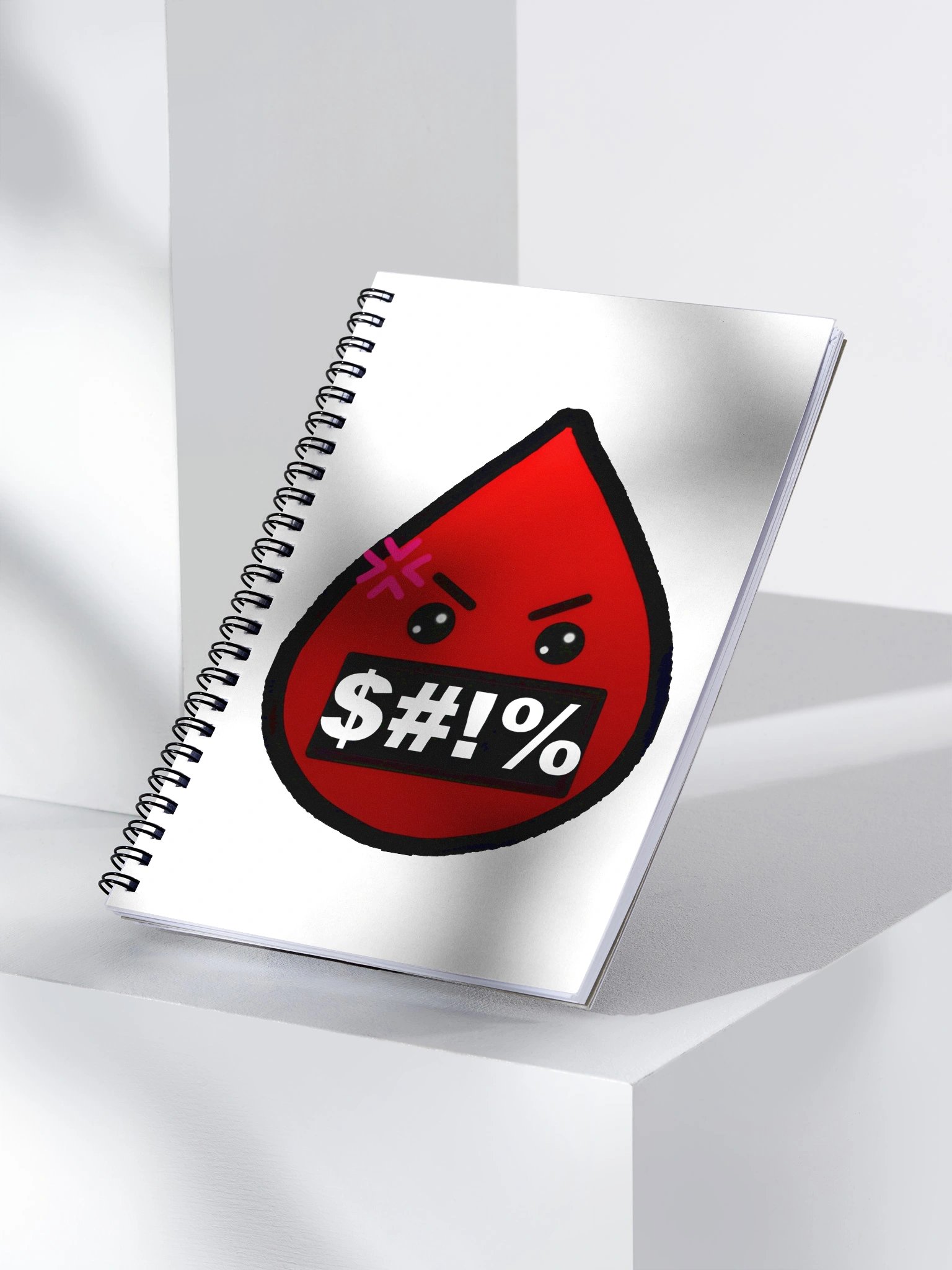 "Bleep" Spiral Bound Notebook product image (3)