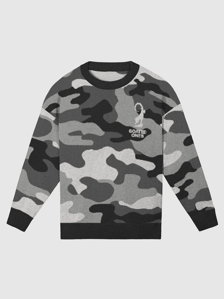 Goated White Camo Sweater product image (1)