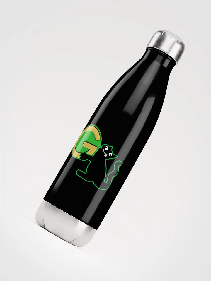 Aluminium Water bottle - Derpcat With Old Logo product image (1)