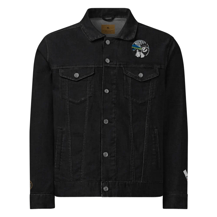 Royal Embroidered Denim Jacket product image (1)